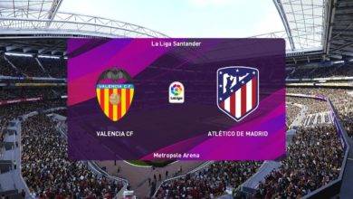 Atletico Madrid vs Valencia