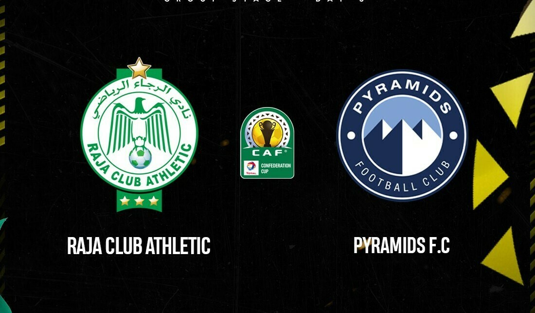 raja club vs pyramids live