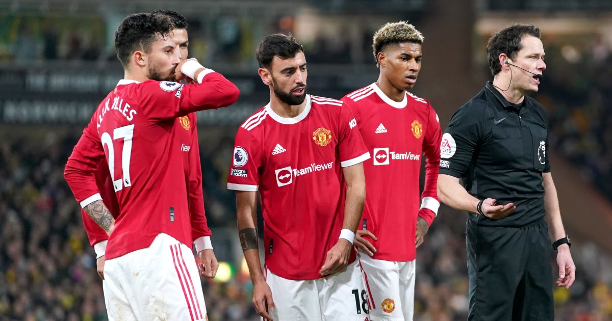 Bruno Fernandes Marcus Rashford Man Utd