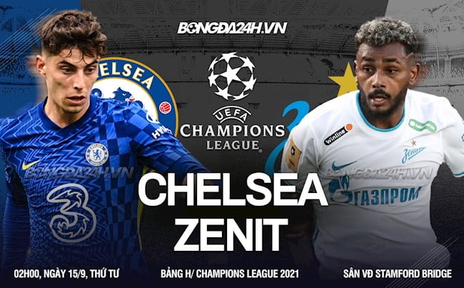 chelsea vs zenit tran dau champions league cup c1 hom nay