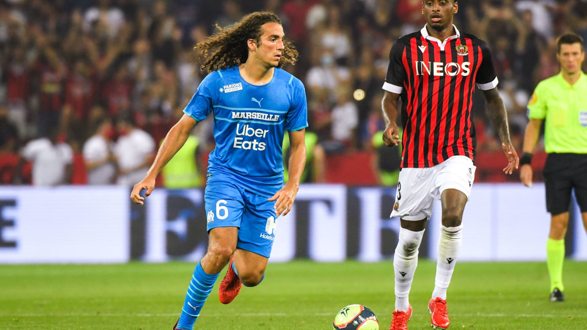 Guendouzi et Rosario Nice Marseille 1154380