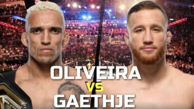 oliveire gaethje ufc 274