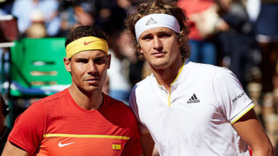 Rafael NAdal Alexander AZverev Davis Cup 944083