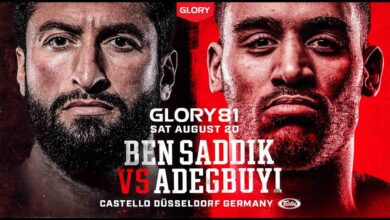 Jamal Ben Saddik VS Benjamin Adegbuyi Glory 81 scaled 1