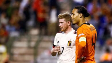 Kevin De Bruyne Virgil Van Dijk Belgique Pays Bas