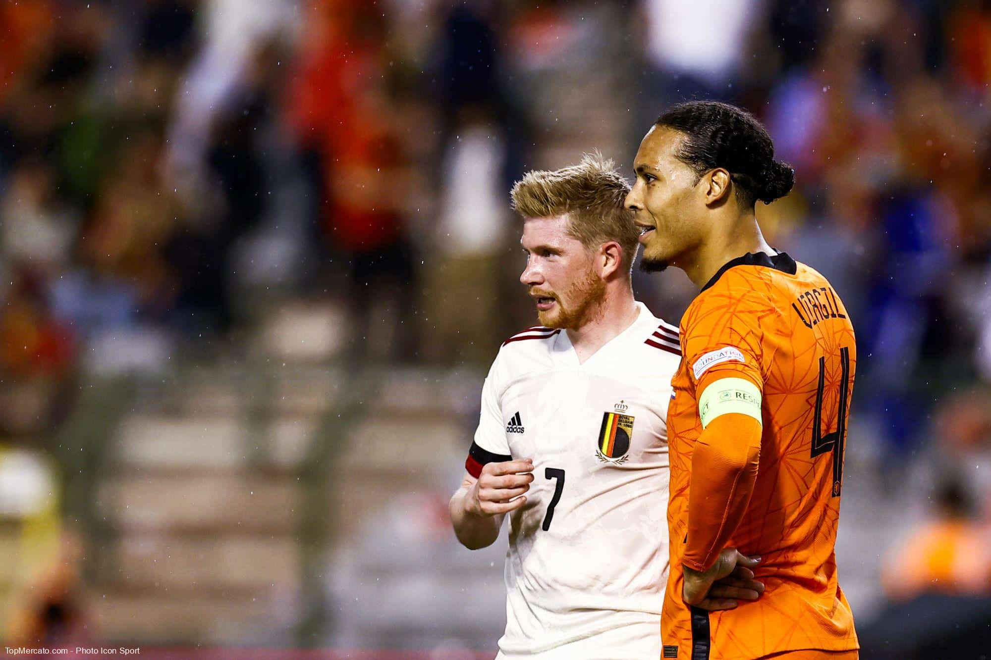 Kevin De Bruyne Virgil Van Dijk Belgique Pays Bas