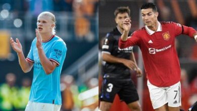 Haaland vs Ronaldo Man City vs Man United