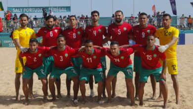 Maroc beach soccer2021