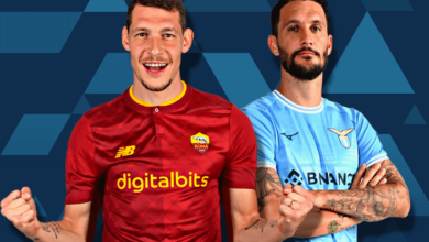 2022 23 Serie A Roma vs Lazio