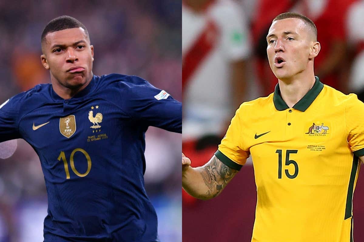 MP mbappe france vs Mitchell duke australia worldcup md1