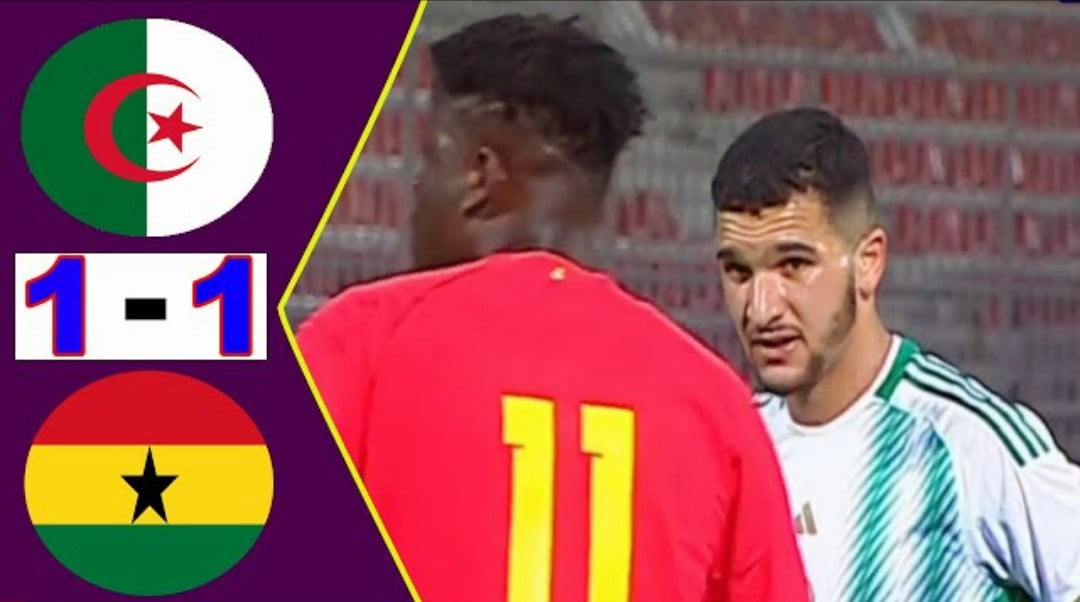 فيديو ملخص واهداف مباراة الجزائر وغانا 1-1 في تصفيات كأس إفريقيا