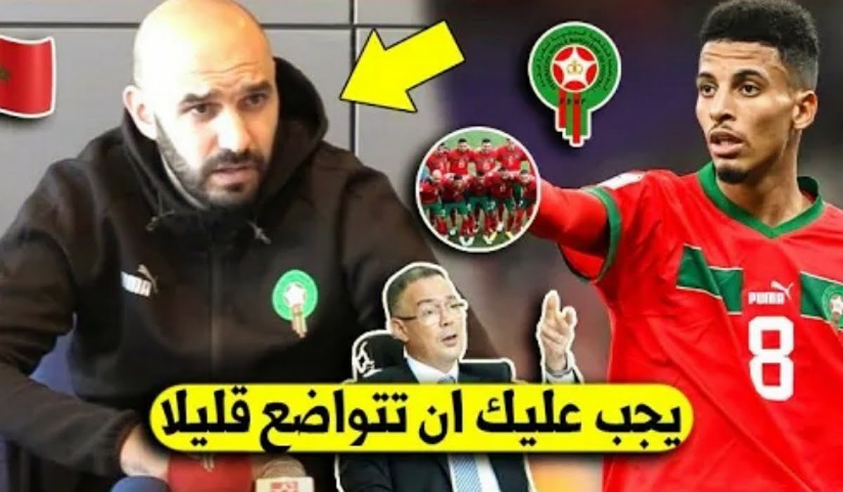 لايصدق وليد الركراكي يقصف عزالدين أوناحي بكلام مفاجئ في وجهه ويطلبه بالتواضع - لايصدق-وليد-الركراكي-يقصف-عزالدين-أون