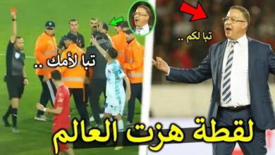 فيديو الكاميرات ترصد لقطة هزت العالم من لاعبي الرجاء والوداد تسببت في غضب فوزي لقجع - فيديو-الكاميرات-ترصد-لقطة-الرجاء-والو