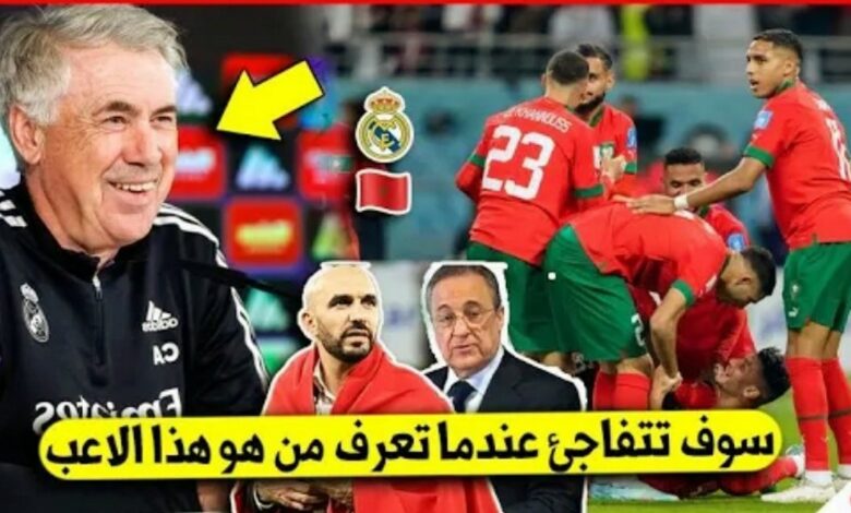 نادي ريال مدريد يفاجئ الجميع ويقرر خطف نجم المنتخب المغربي بعرض تاريخي - نادي-ريال-مدريد-يفاجئ-الجميع-ويقرر-خطف