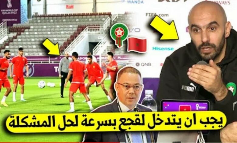 نجوم المنتخب المغربي ينهالون بأنتقادات حادة على وليد الركراكي بسبب سلوكه وهذه التفاصيل - نجوم-المنتخب-المغربي-ينهالون-بأنتقاد