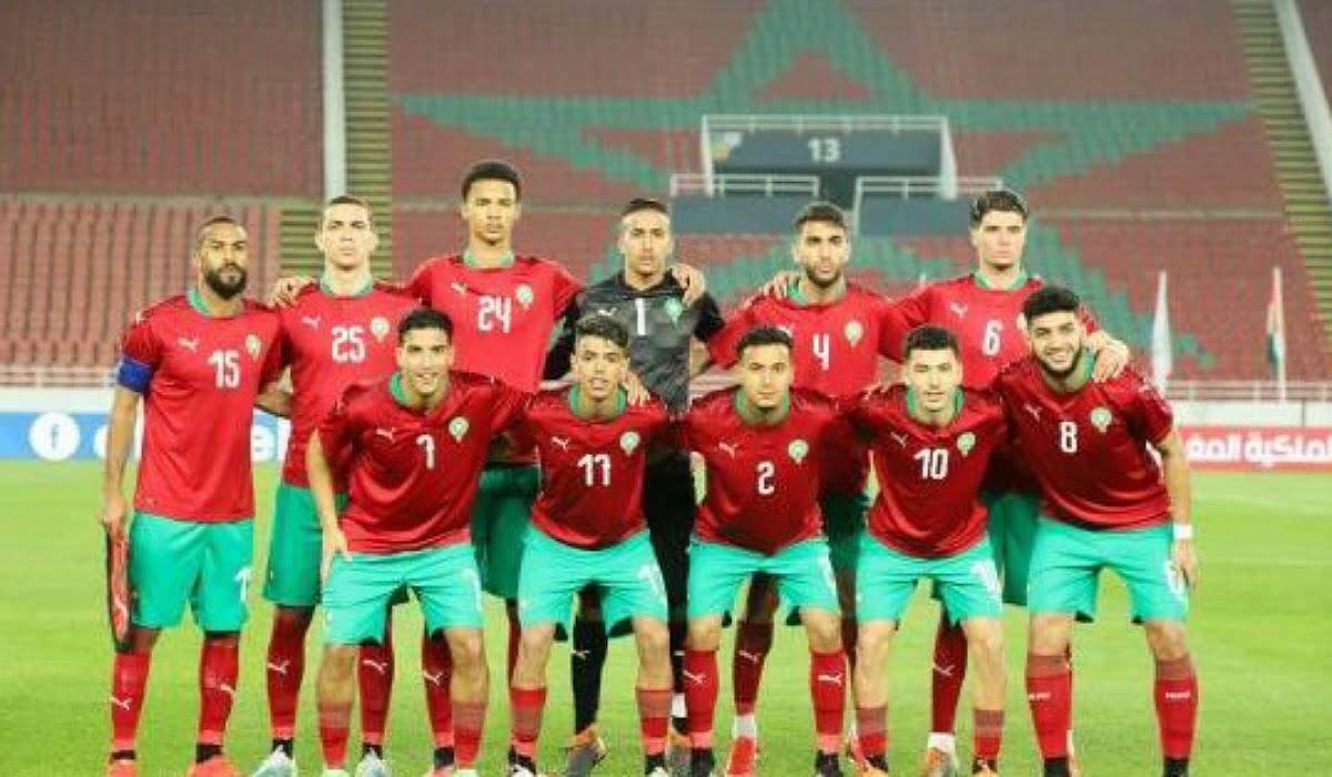 تشكيلة المغرب ضد غانا في كأس إفريقيا تحث 23 سنة