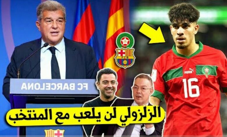 برشلونة يهدد الزلزولي بعد أختياره للعب مع المنتخب المغربي الاولمبي ويأمره بعودة لأسبانيا - لا-يصدق-برشلونة-تصدم-الزلزولي-وتطلب-من