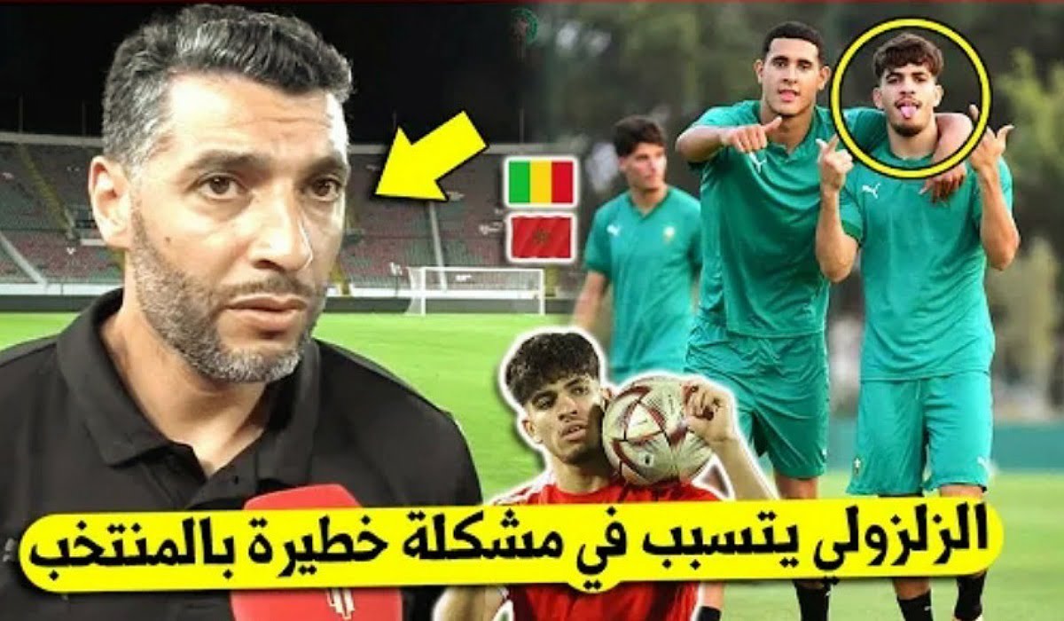 عبد الصمد الزلزولي يتسبب في مشكلة كبيرة بالمنتخب المغربي الاولمبي قبل نهائي كأس إفريقيا - عبد-الصمد-الزلزولي-يتسبب-في-مشكلة-كبير