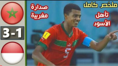 فيديو المنتخب المغربي يسحق إندونيسيا بثلاثية في عقر داره ويتأهل لدور الثمن لمونديال الفتيان