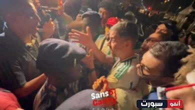 فيديو فوضى امام فندق المنتخب الجزائري وجماهير تحاول الاقتحام تحث الأنظار صادي