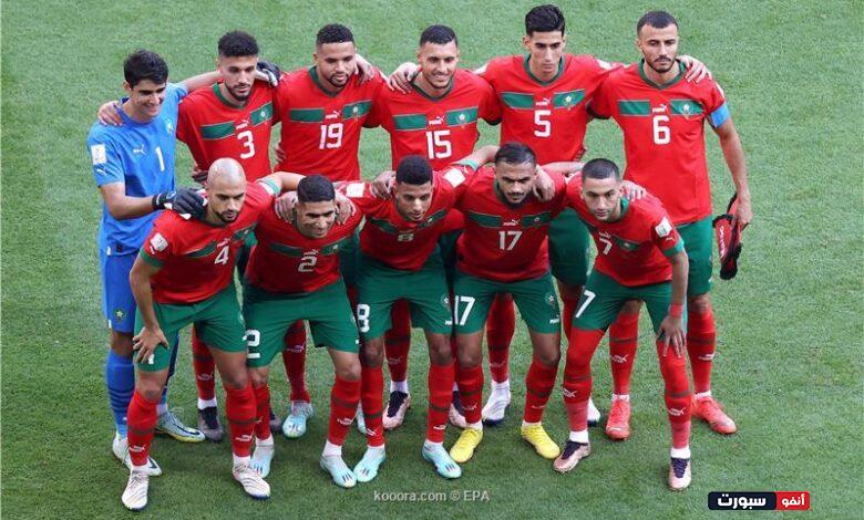 التشكيلة الرسمية للمنتخب الوطني المغربي أمام زامبيا