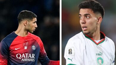 نجم المنتخب المغربي إلياس أخوماس يوجه رسالة مفاجئة لنادي باريس سان جيرمان