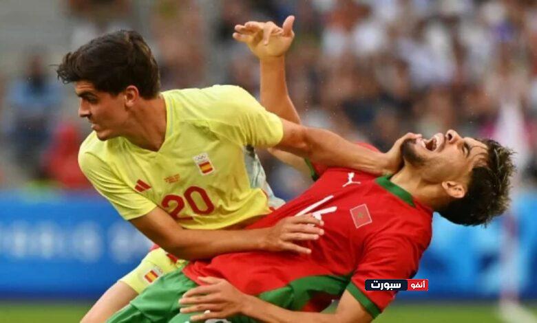 شجار وخلاف في غرفة ملابس المنتخب المغربي بعد الخسارة أمام إسبانيا