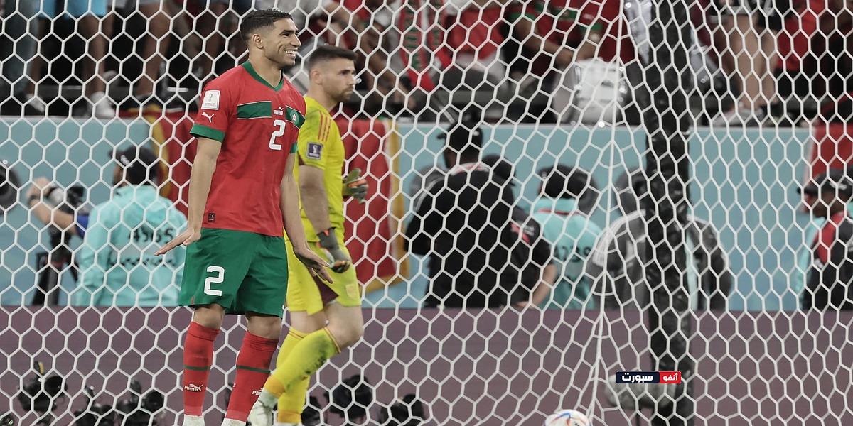 لاعبو المنتخب الإسباني بعد تأهل إلى النهائي يسخرون من أشرف حكيمي بسبب رقصة البطريق